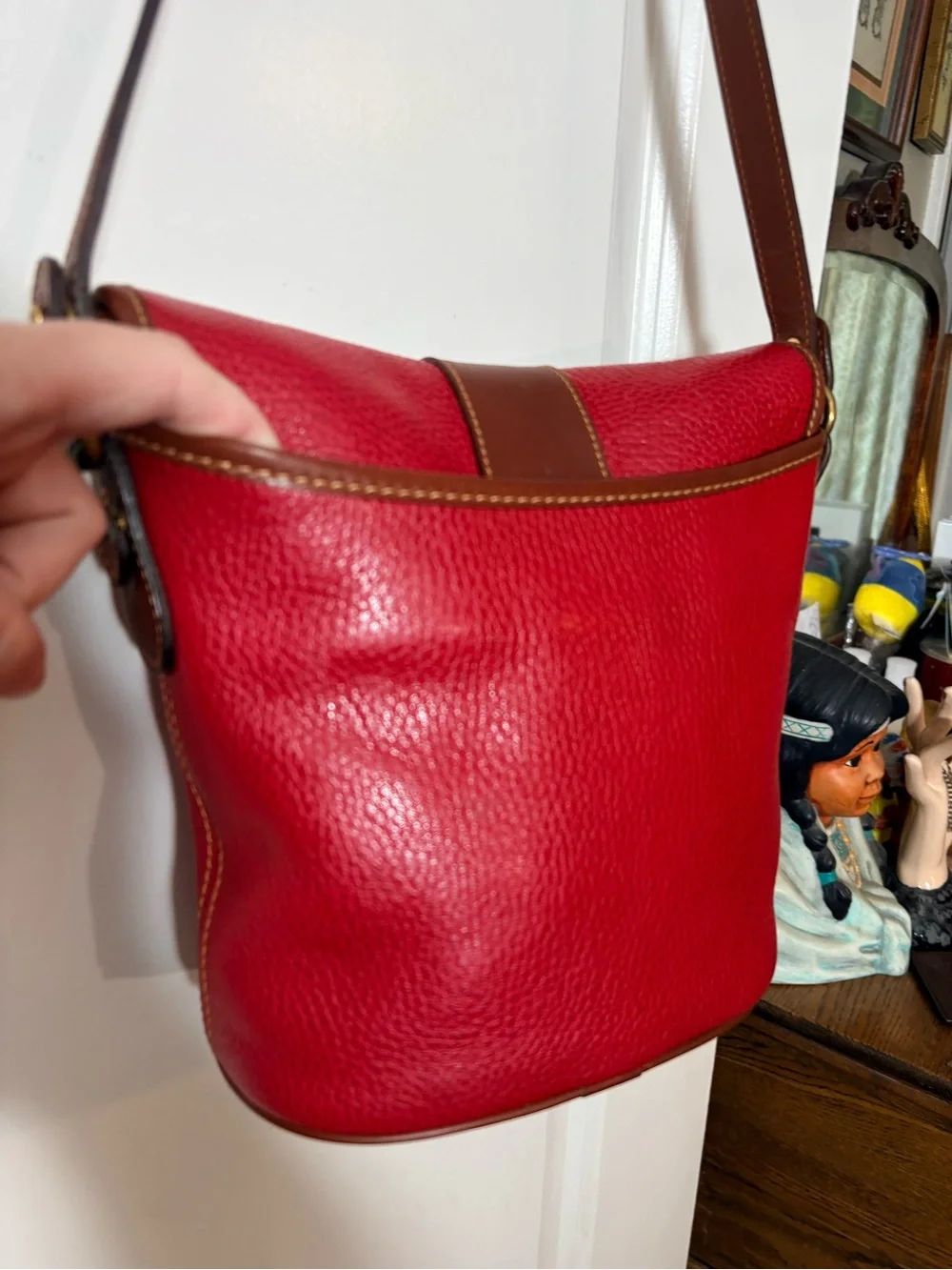 ❤️ 1993 Coach Sheridan Stewart Crossbody Bag + Vintage Key Case